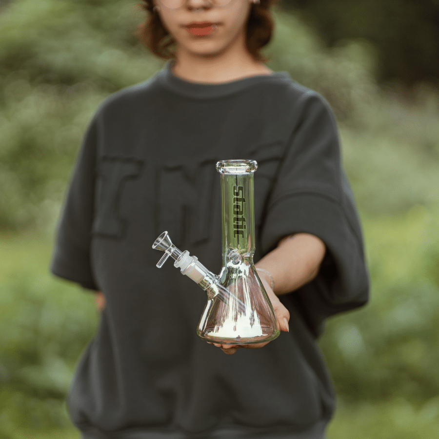 STATIC MIRROR-COATED BONG SP252