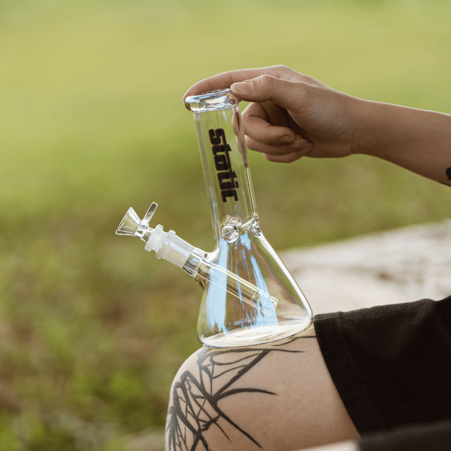 STATIC MIRROR-COATED BONG SP252