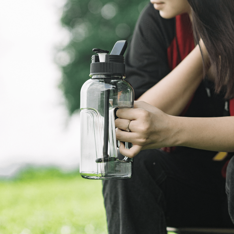 water bottle bong
