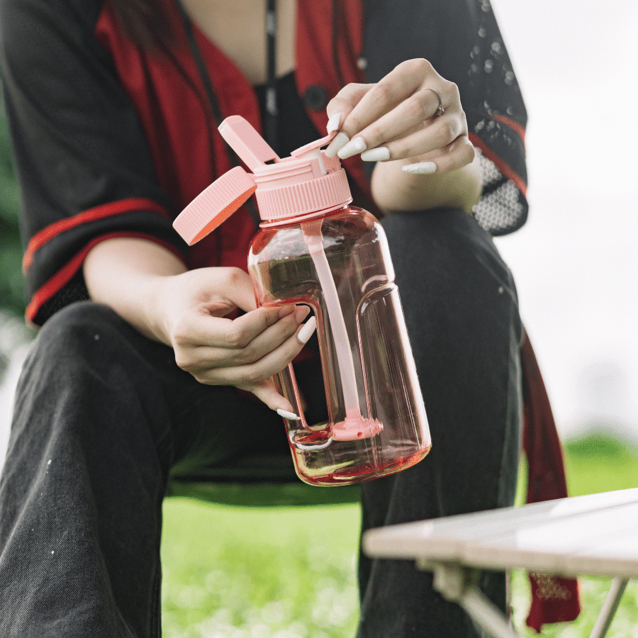 water bottle bong