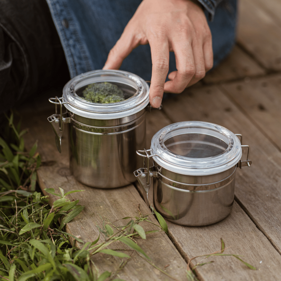 AIRTIGHT STAINLESS STEEL CONTAINER