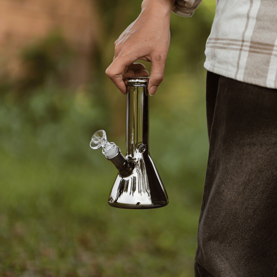 STATIC MIRROR-COATED BONG SP252