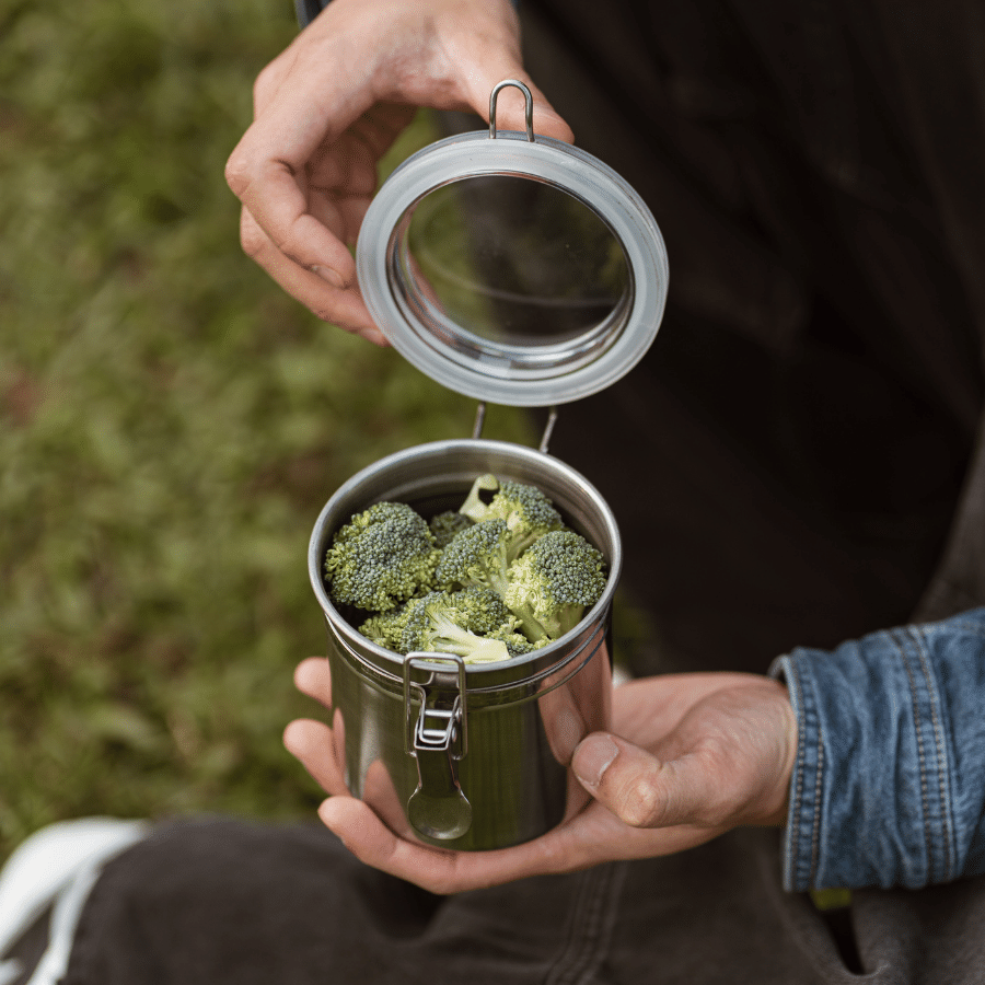 AIRTIGHT STAINLESS STEEL CONTAINER