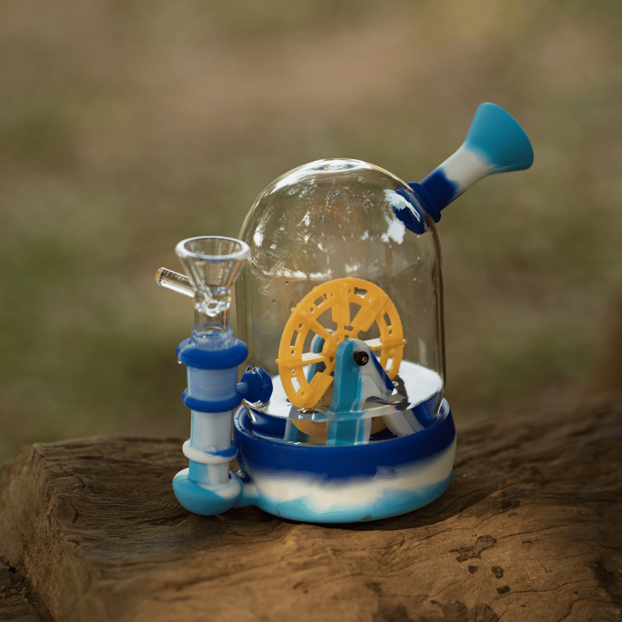 WATER WHEEL BONG TX189