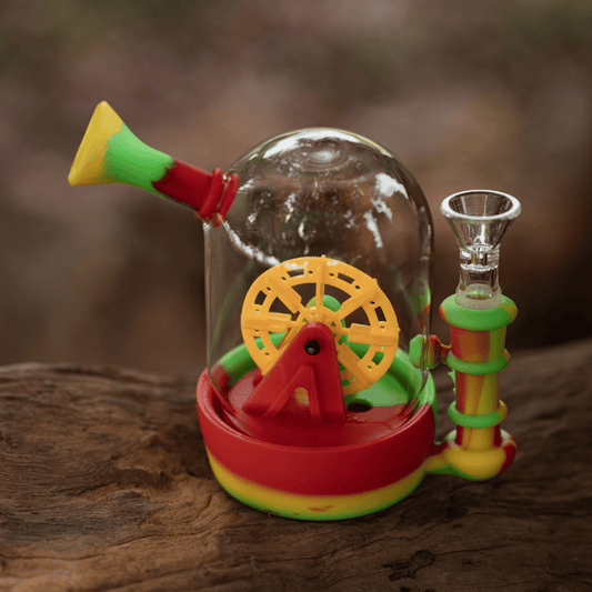 WATER WHEEL BONG TX189