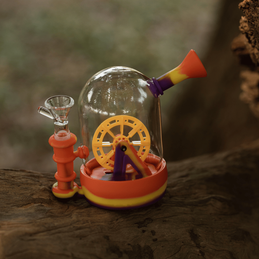 WATER WHEEL BONG TX189