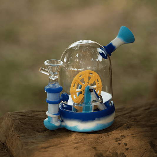 WATER WHEEL BONG TX189